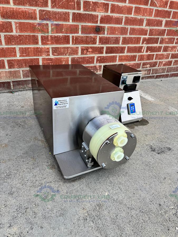 Used Triangle Process Quattroflow Q4400SU 4-Piston Diaphragm Pump w/ 3 HP Motor