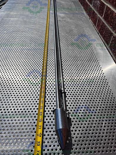 Used Stainless Steel  Pointed-Plunger Lance Sampler Probe w/ 68" Rod