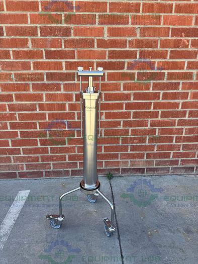 Used Pharmacia / GE/ FineLine 100 PL 150/650  Stainless Steel Chromatography Column