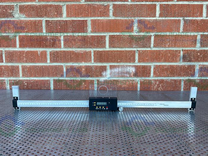 Used Beta Precision Industries  Peak Stand Microscope 50x w/ Electronic Ruler 24"