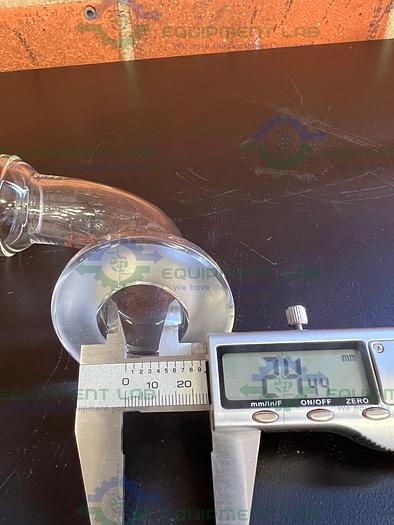 Used Buchi AG Borosilicatglas 3.3  Katalog 8801 Elbow 60mm x 50mm