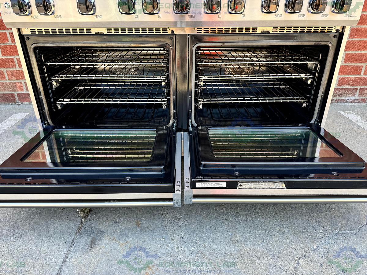 Used Viking VDR5606GQSS 60" Stainless Steel Dual Fuel Range w/ Grill and Griddle