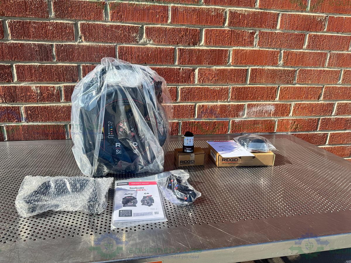 Used Ridgid SeeSnake MicroReel CA Diagnostic Pipe Inspection Sewer Camera 100' Cable