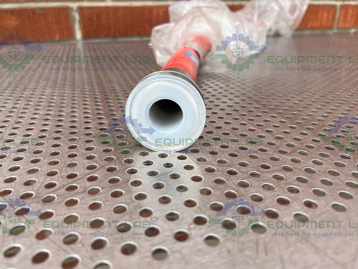 Used BioFlex RC 36" Aflex PTFE Flexible Hose w/ 1" Sanitary Fitting