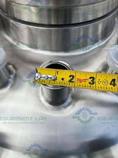 Used Paul Mueller  47-59 Liter Stainless Steel Jacketed Mixing Tank w/Scrape Agitation