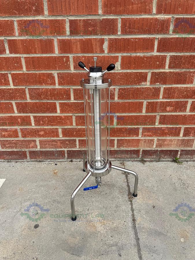 Used Cytiva / GE / Pharmacia BPG 100 / 500 Chromatography Column 4L