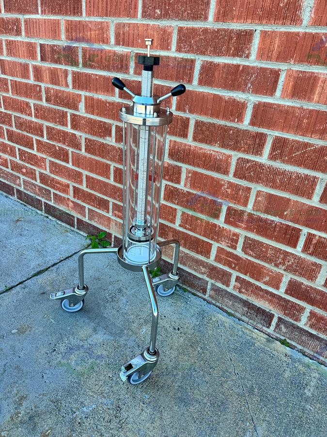 Used Cytiva / GE / Pharmacia BPG 100 / 500 Chromatography Column 4L