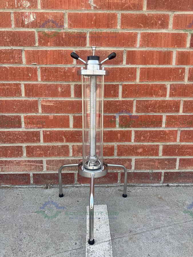 Used Cytiva / GE / Pharmacia BPG  100 / 500 Chromatography Column 4L