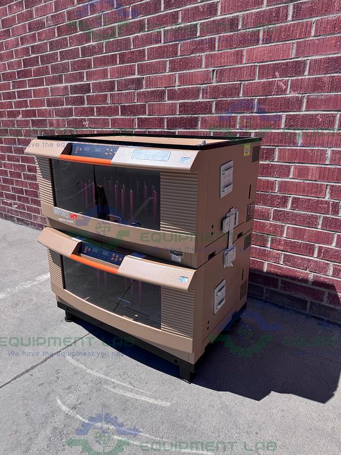 Used Infors HT Multitron Double Stacked CO2 Humidity Incubator Shaker 65°C MFG: 21