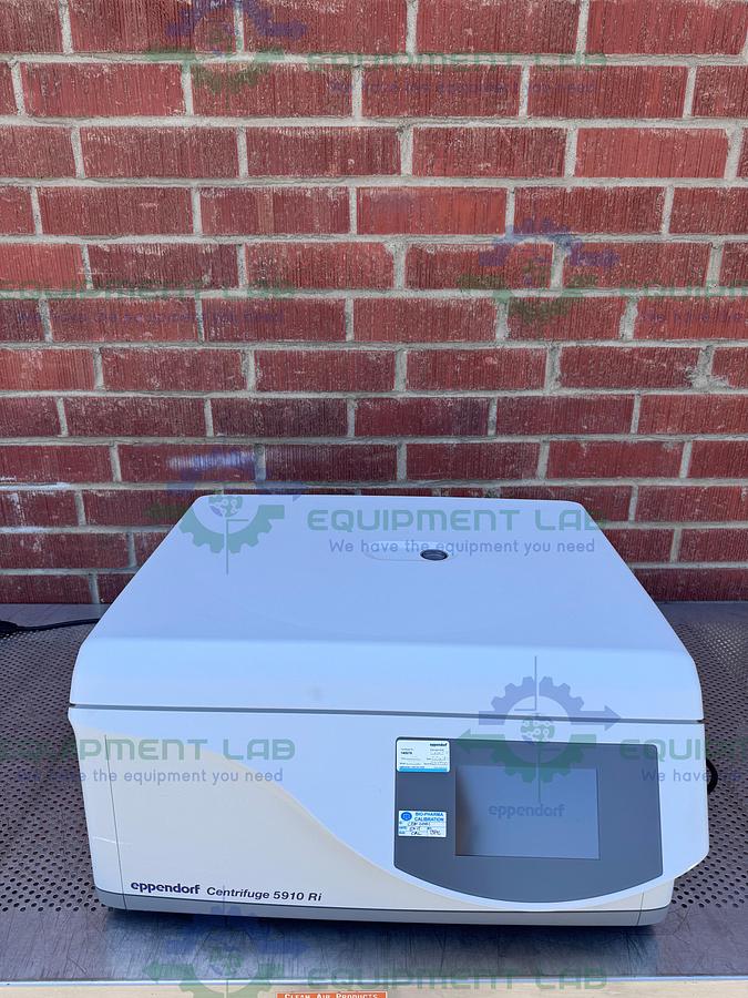 Used Eppendorf 5910 Ri Refrigerated Centrifuge w/ S-4X Universal Rotor 4500 RPM