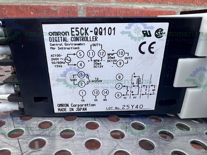 Used Omron E5CK-QQ101 Digital Controller 240V