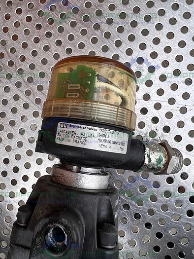 Used 5 ITT Advantage  5 Way Stainless Steel Diaphragm Valves w/ Valve Positioner