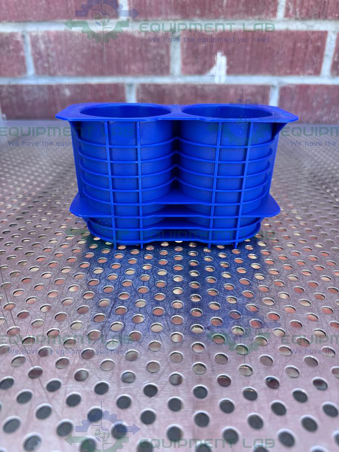 Used Lot of 4 - Eppendorf 5920 717.006 Adapters for Rotors, for 2 bottles 250 mL flat