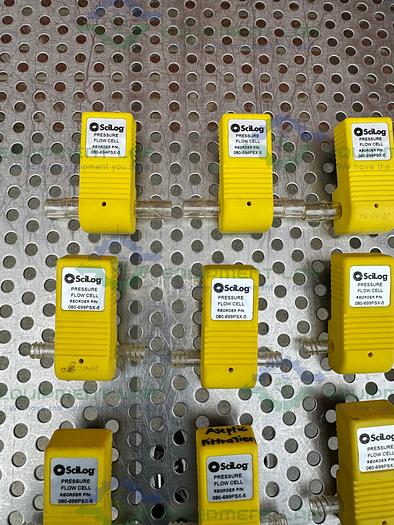 Used SciLog  SciPres Pressure Monitor 0 to 60 psi w/ Scilog Flow Cell Sensors