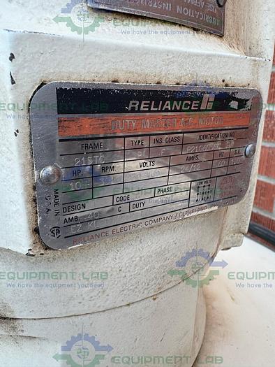 Used Tri Clover F3218MD-B40 Stainless Steel Tri Blender Mixer 480V w/ 10 HP Motor