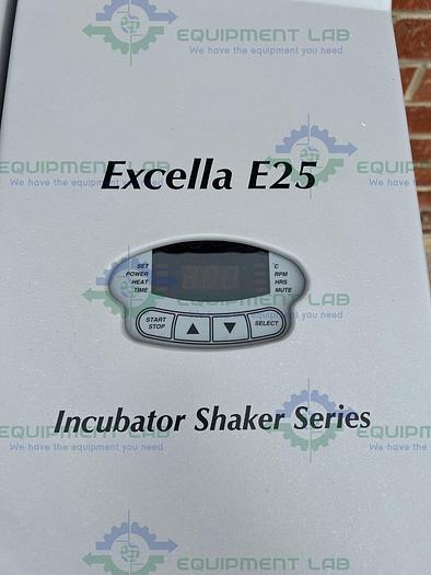 Used Eppendorf New Brunswick Excel E25 Incubator Shaker 60°C, 120V w/ 1" Orbit