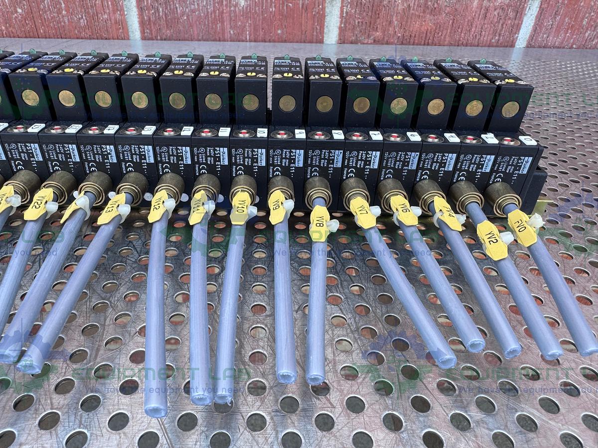 Used Lot of 21 - Parker PS1-E23 Pneumatic Solenoid Valve 24V/50 Hz