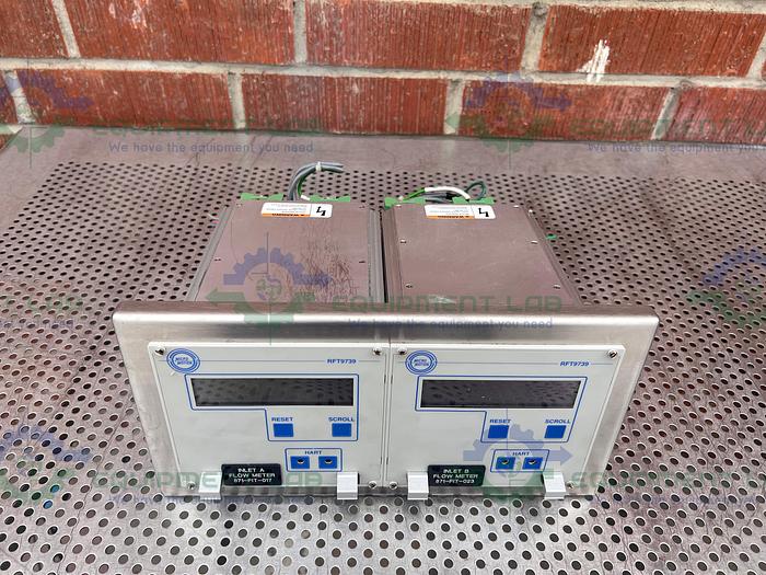 Used Lot of 2 - Micro Motion RFT9739R1EUS Elite Remote Flow Transmitter