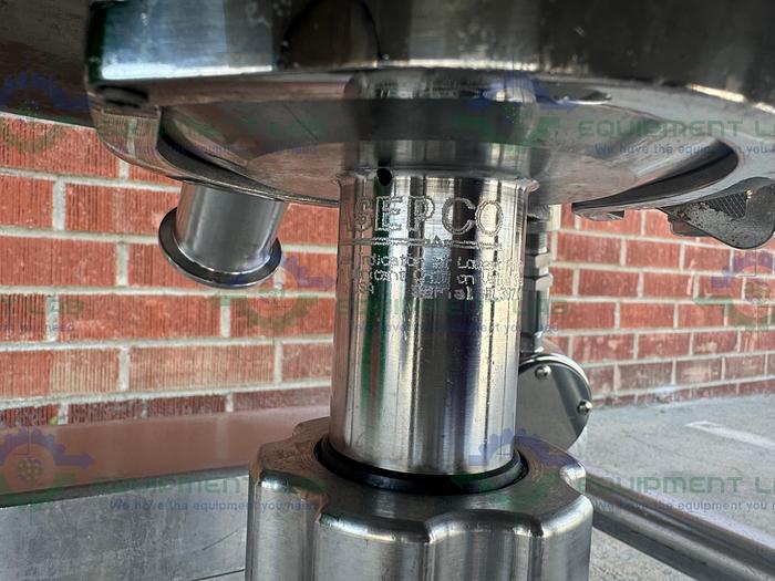 Used Northland 200 Liter Stainless Steel Jacketed Reactor FV/ 45 PSI w/ 0.40 HP Mixer