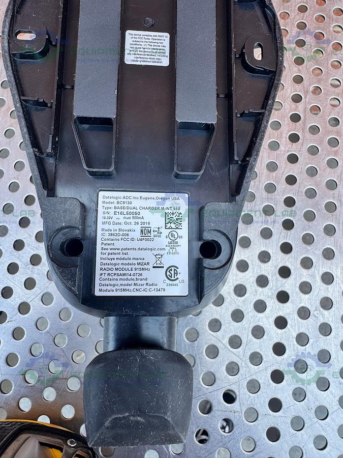 Used Lot of  7 Datalogic PowerScan PM9500 and 9530 Wireless  Barcode Scanner Reader
