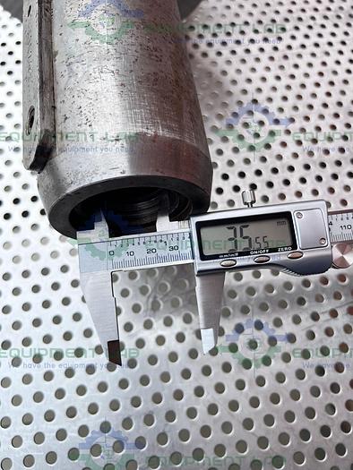 Used Stainless Steel 53" x 44 x 6" Meat Grinder Head Shaft Screw