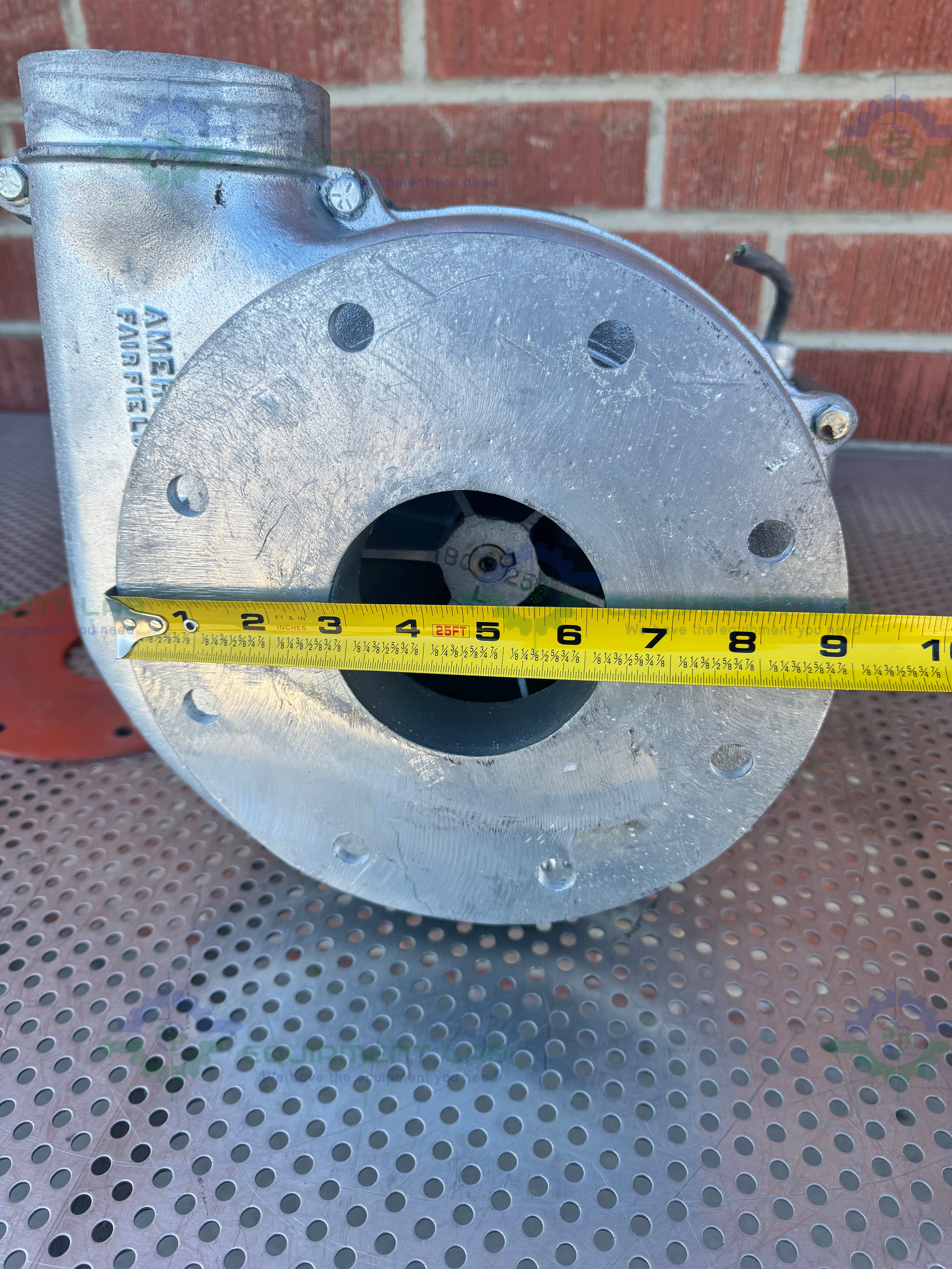 Used American Fan Company AF-8 Blower Max 2700  RPM w/ 1/2" HP Motor