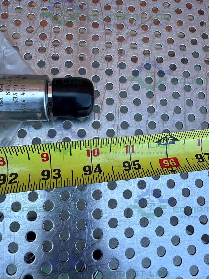 Used Saint Gobain 94" Silicone Hose w/ 3/4" to 1 1/2 Sanitary Fitting