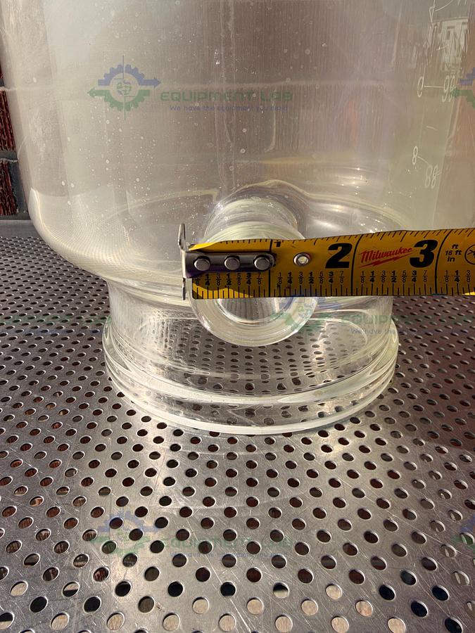 Used Unbranded 1.5 Liter Jacketed Reactor Glass
