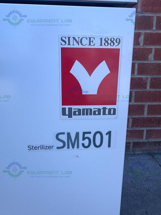 Used Yamato SM501 Standard Laboratory Use Autoclave / Sterilizer with Dryer 47L, 115V