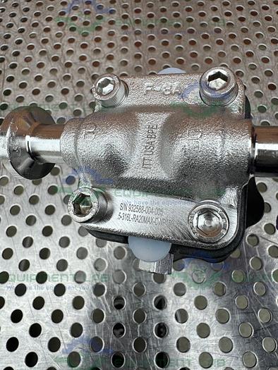 Used ITT Pure Flo .5-316L-RA20MAX-CWP150  Diaphragm Valve w/ 1/2" Sanitary Fitting