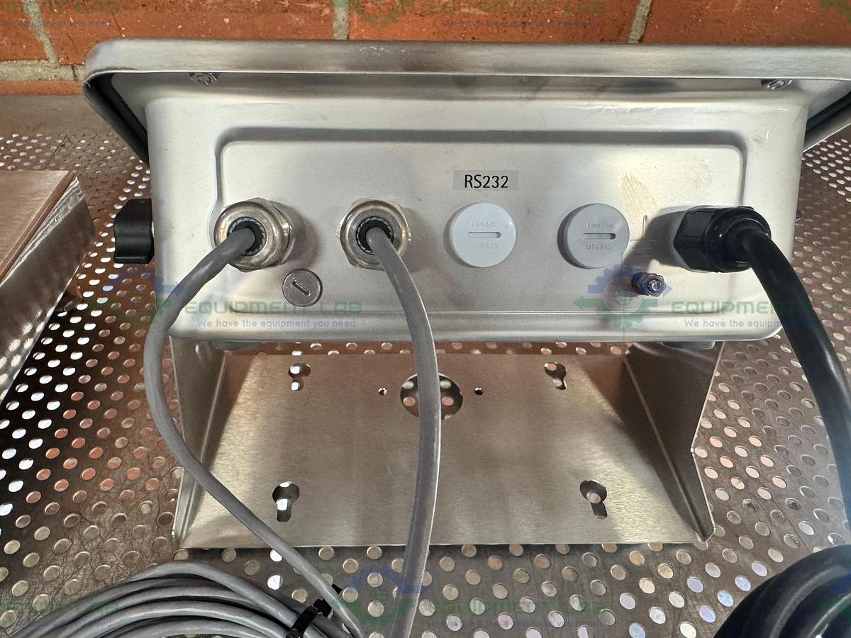 Used Minebea Intec CAPS1U-20CC-LU Stainless Steel Scale 10x10 w/ MIS2UR-V2, 30 LBS