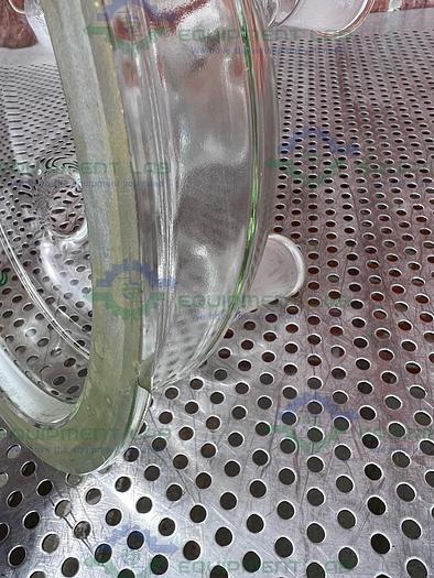Used Chemglass  Reaction Vessel 5 Neck Lid 200MM, 45/50, 29/42 , 24/40 Joints