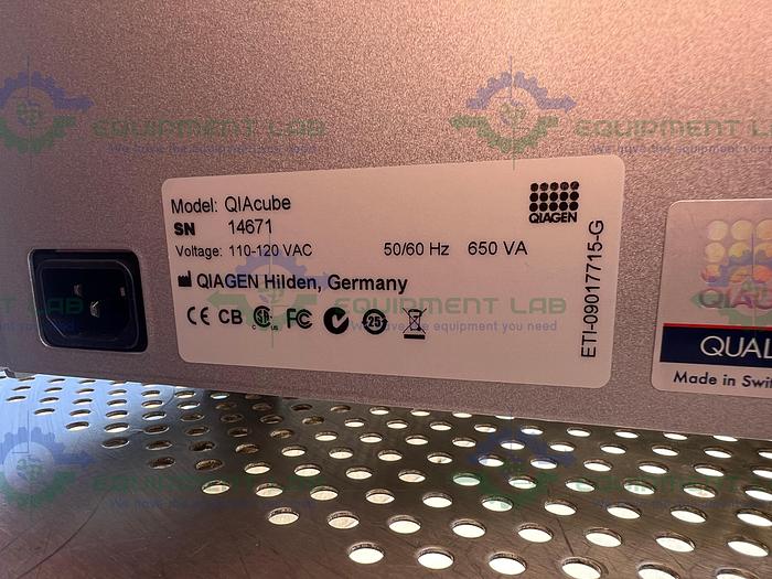 Used Qiagen  QIAcube Automated DNA/RNA Purification Isolation Sample Prep Spin Column