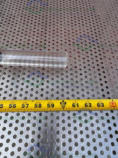 Used Chemglass Impellers w/ Glass Stirrer Shaft 30mm , For 100 L Chemglass Reactor 60"