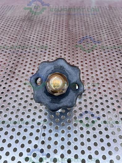 Used ITT Pure Flo .75-316L-RA15MAX-CWP150 Diaphragm Valve w/ 3/4" Sanitary Fitting