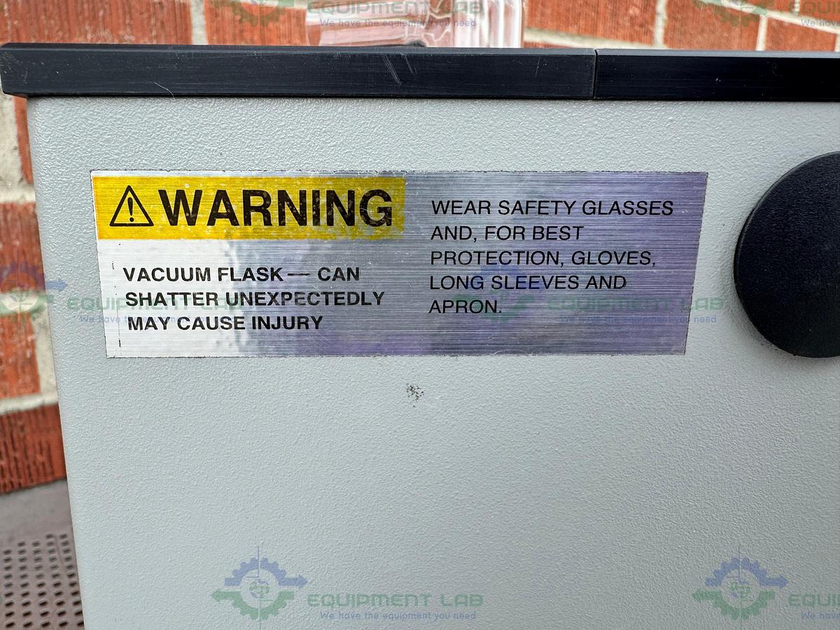 Used Chinese Wide Mouth Dewar  Vacuum Flask 130mm x 200 mm