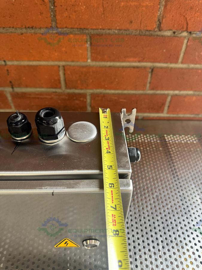 Used Rittal Stainless Steel Standard Enclosure 12" x 12" x 6"