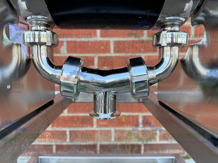 Used Almatec Bioecor B32BN-T-2-X98 Diaphragm Pump 100 PSIG w/ Cart