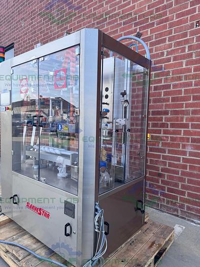 Used Capmatic SleeveStar 300 Full Sleeve Neck Bander Capping & Torquing Machine