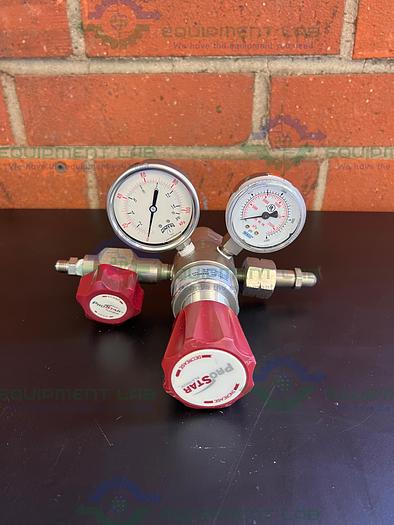 Used Praxair Prostar Platinum  RX30410  Regulator 3000 PSI w/ Winters and Waki Gauges