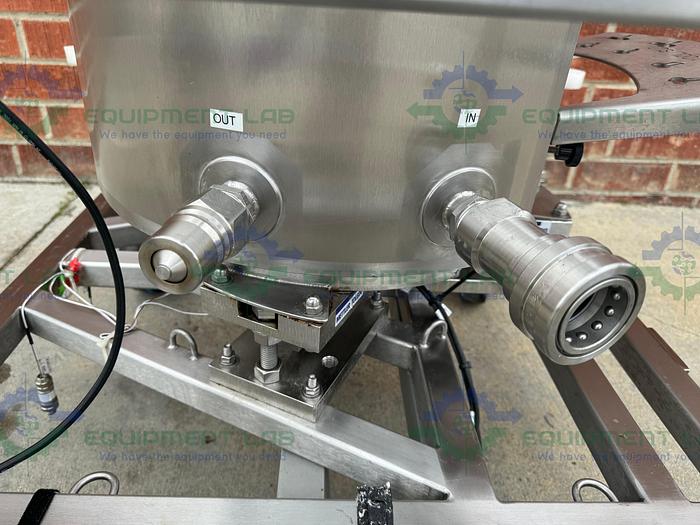 Used Thermo  Hyclone Stainless Steel Jacketed Single Use 100L Bioreactor