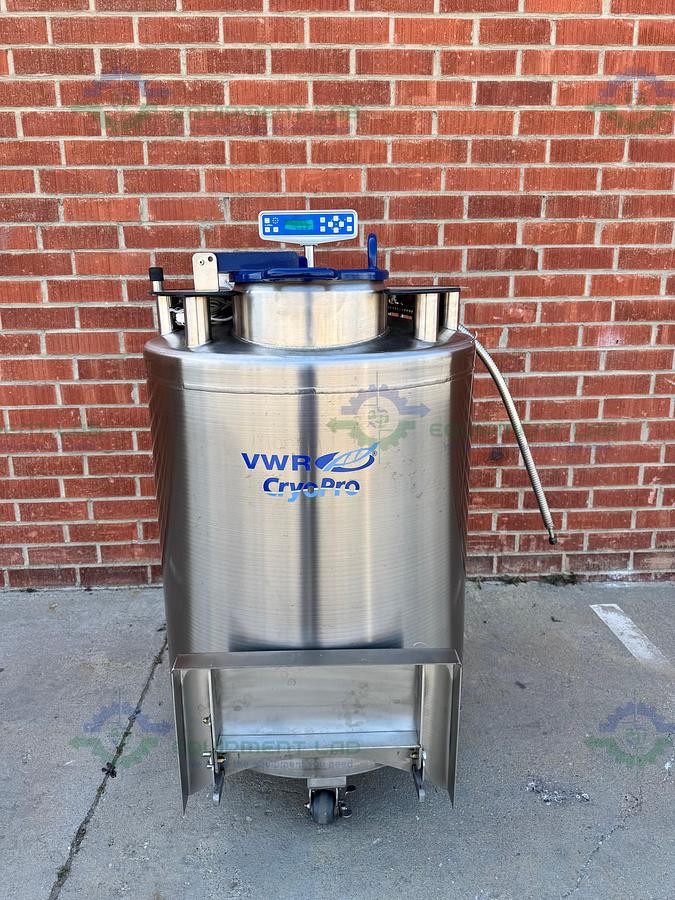 Used VWR AF-VPSP-1 PS CryoPro Liquid Nitrogen Cryogenic Storage Tank MFG 2021