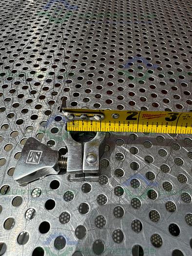 Used Lot of 50 - Unbranded Stainless Steel 1" OD Tri Clamp Sanitary Clamp