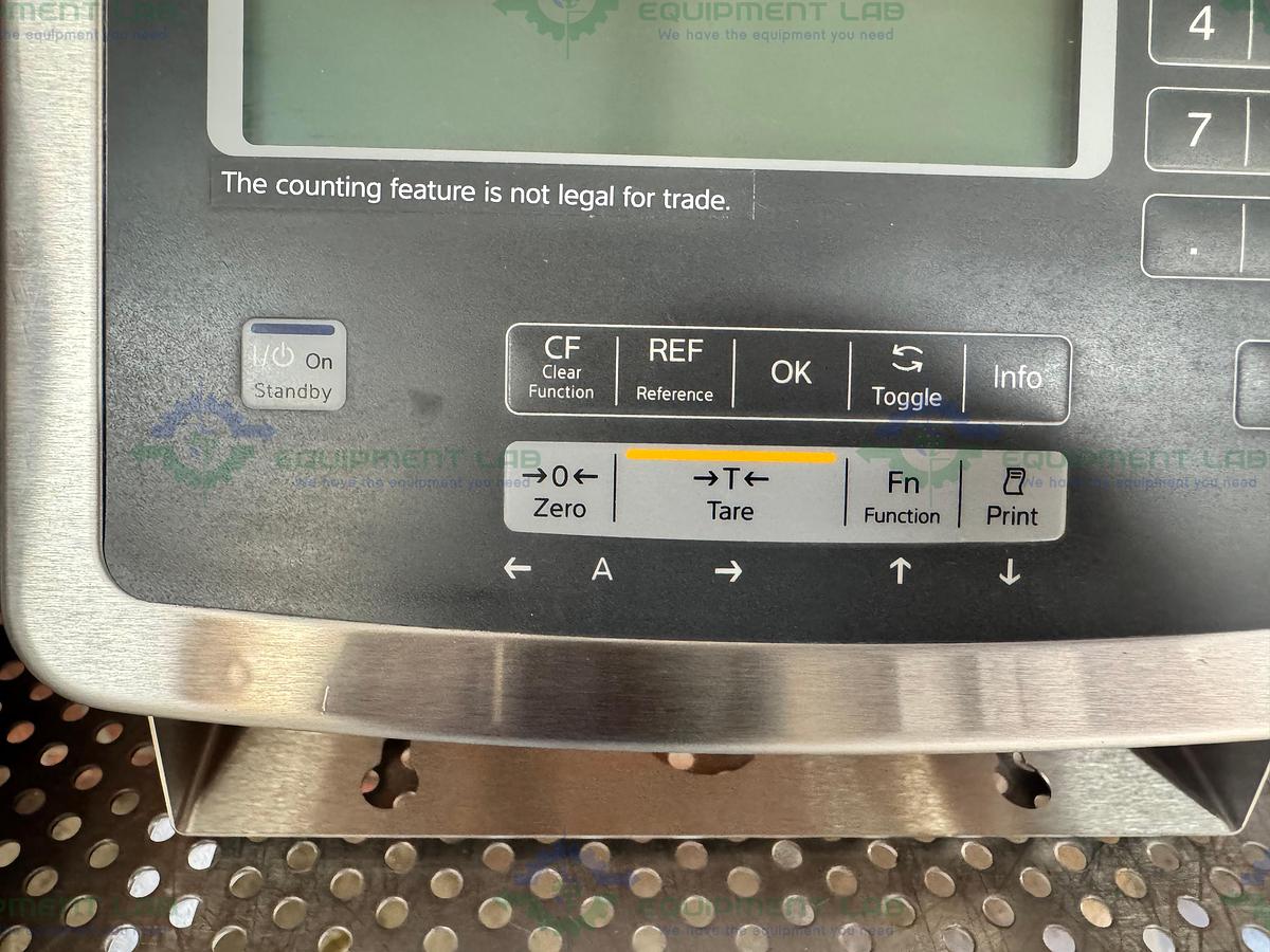 Used Minebea Intec CAPS1U-20CC-LU Stainless Steel Scale 10x10 w/ MIS2UR-V2, 30 LBS