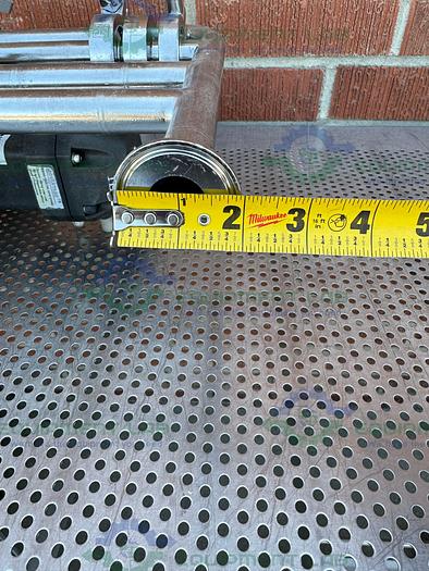 Used 4 ITT Pure Flo Advantage Stainless Steel Diaphragm Valve w/ 1" Sanitary Fitting