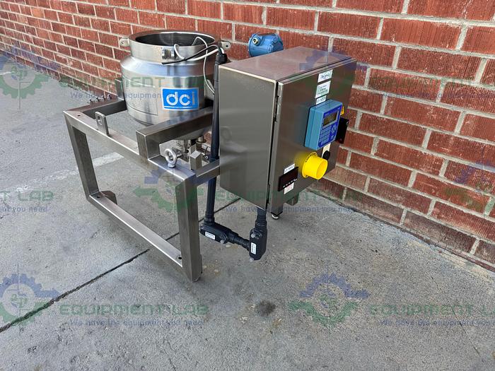 Used DCI 16 Liter  Stainless Steel Dimple Jacketed Reactor w/ Controller