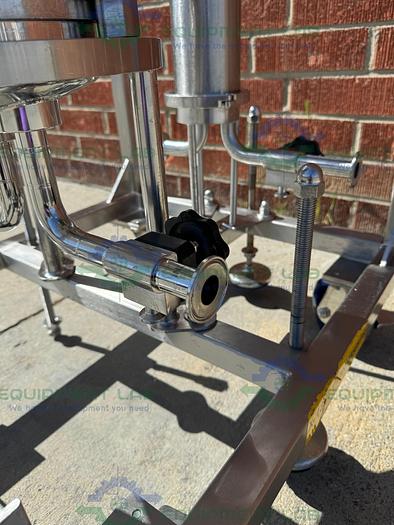 Used Allegheny /Millipore Stainless Steel Double Cartridge Filter Housing Skid 9" &4"