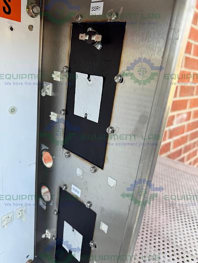 Used Hoffman Stainless Steel Standard Enclosure 17.5" x 11" x 22" w/ Heat Sink