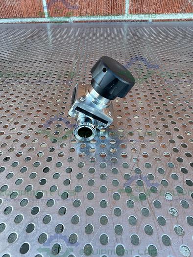 Used Aqua Seal 6155535 Diaphragm Valve w/ 3/4" Sanitary Fitting