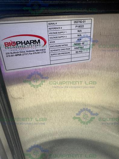 Used BioPharm  Hydraulic Power Unit w/ Interface Devices P Series Pump